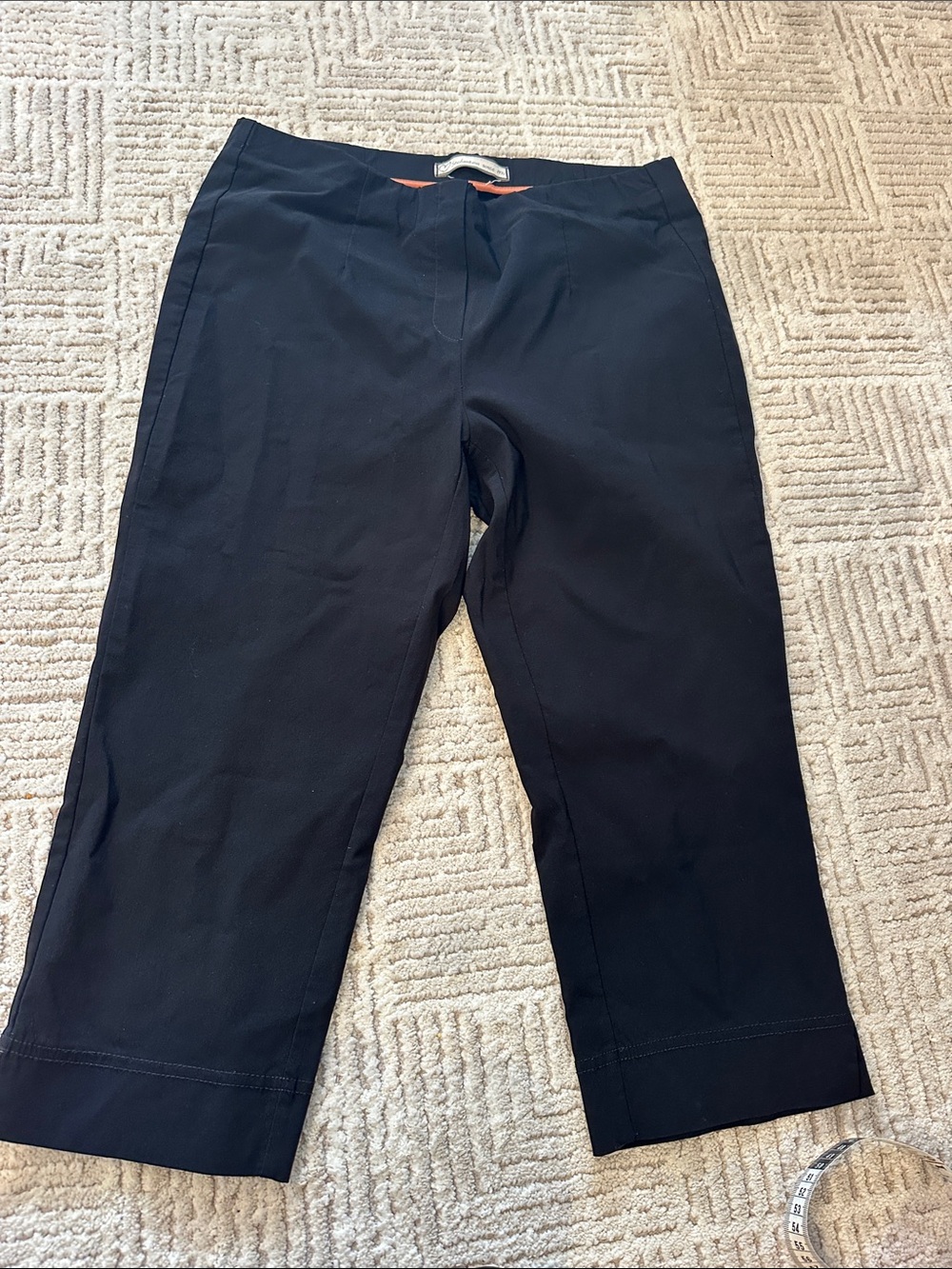 Women's Black Capris - Sleek Stretch Crop Pants